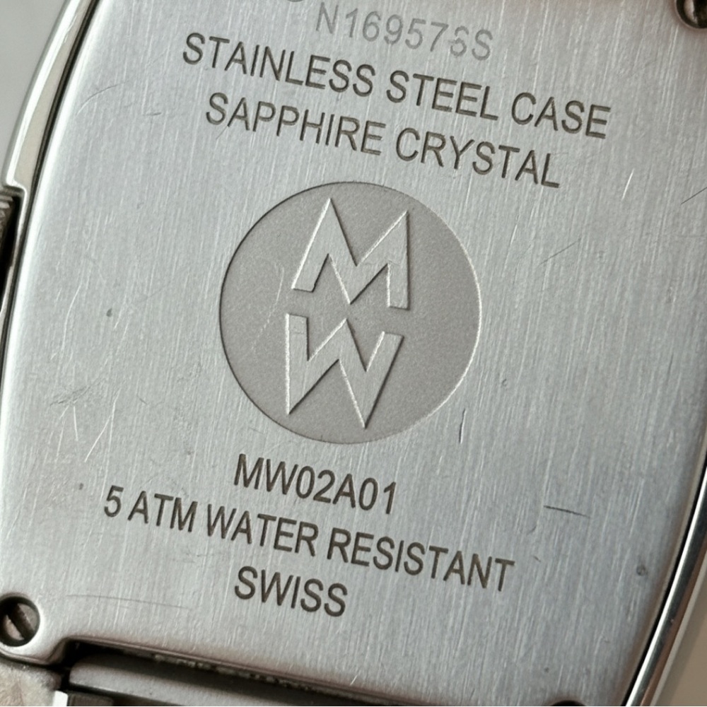 MICHELE Mini Urban Quartz Watch with 0.65ctw Diamond Bezel - Picture 6 of 8